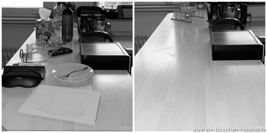 Wer ordentlich ist, ist nur zu faul zum putzen!!! - Ein bisschen